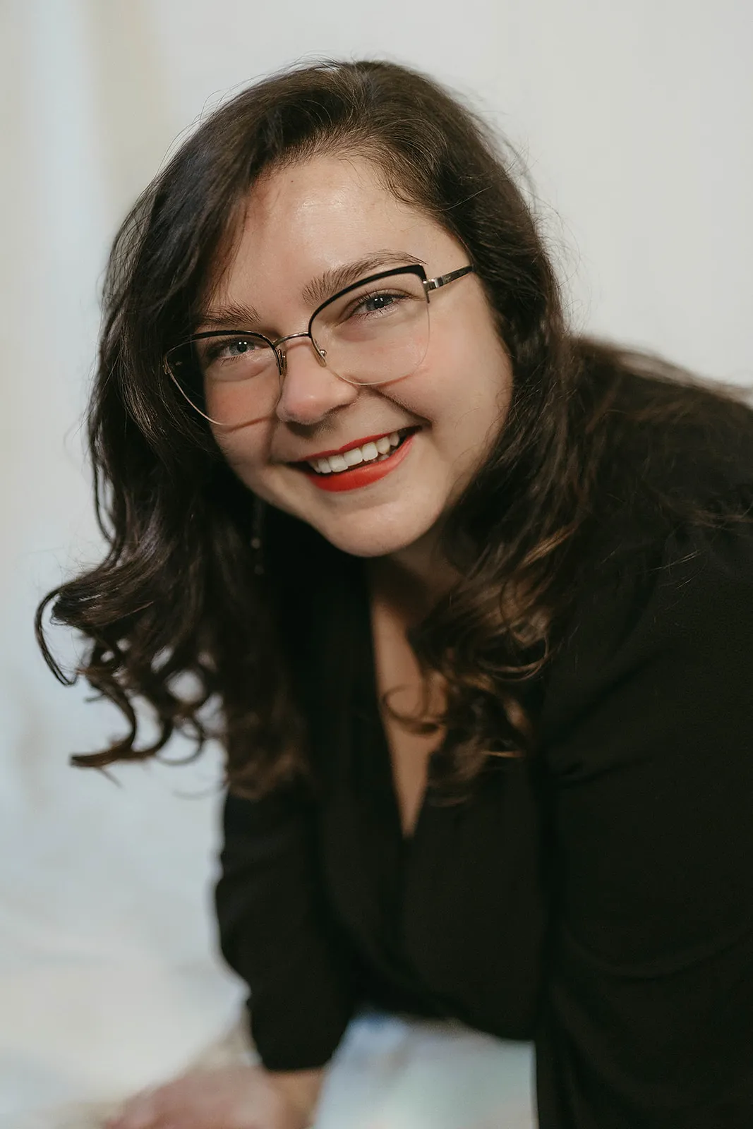 Coby Jones Smiling in Front of Lake